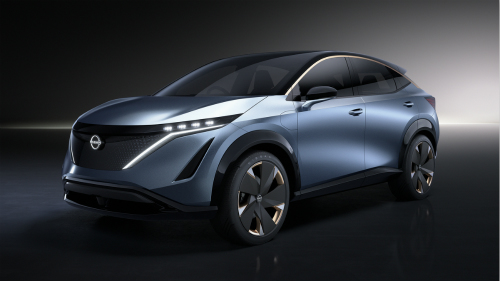 Ariya纯电动跨界概念车展现了 日产塑造电动汽车未来的愿景