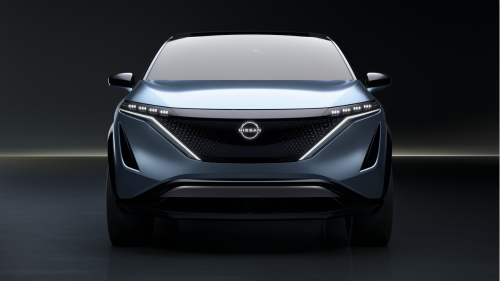 Ariya纯电动跨界概念车展现了 日产塑造电动汽车未来的愿景